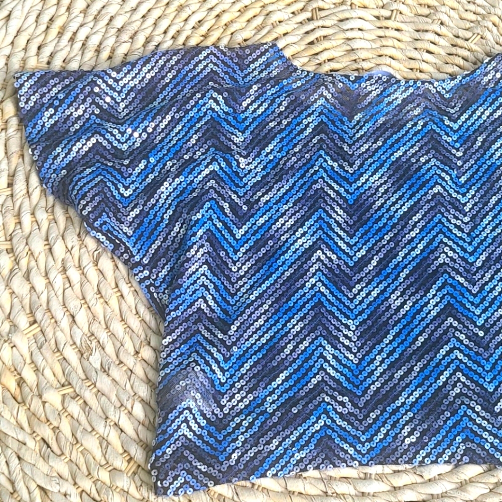 Sequin Bebe Top - image 6